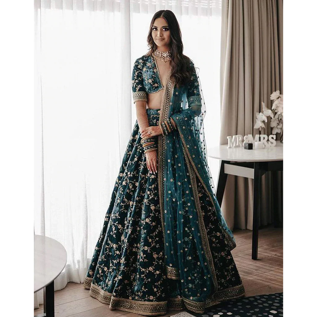 Going Green: The Rise of the Sustainable Lehenga
