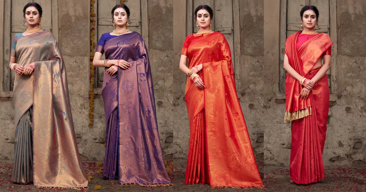 Styling Tips for Pure Kanjeevaram Silk Sarees: A Perfect Blend of Tradition and Modernity