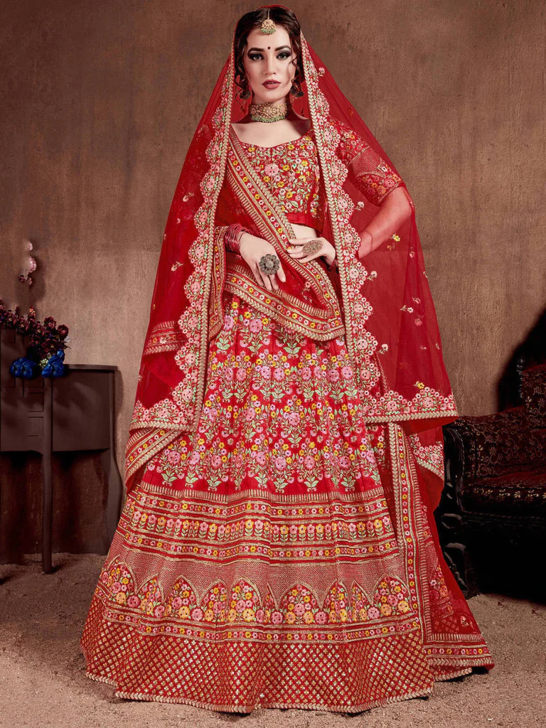 The Timeless Charm of Red Lehenga – Trending in 2023 Bridal Fashion