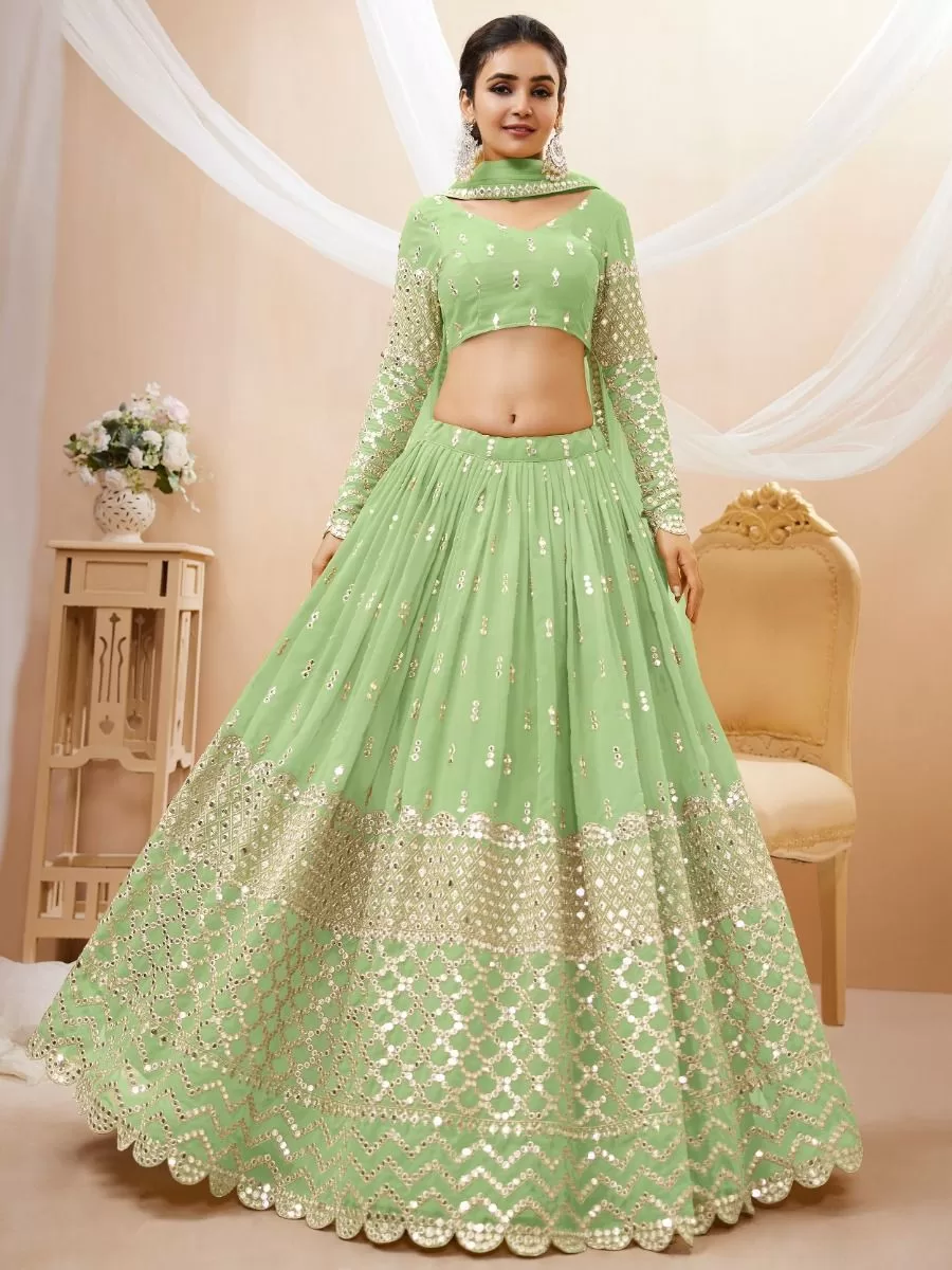 Lehengas for Summer Soirees: Breezy and Beautiful