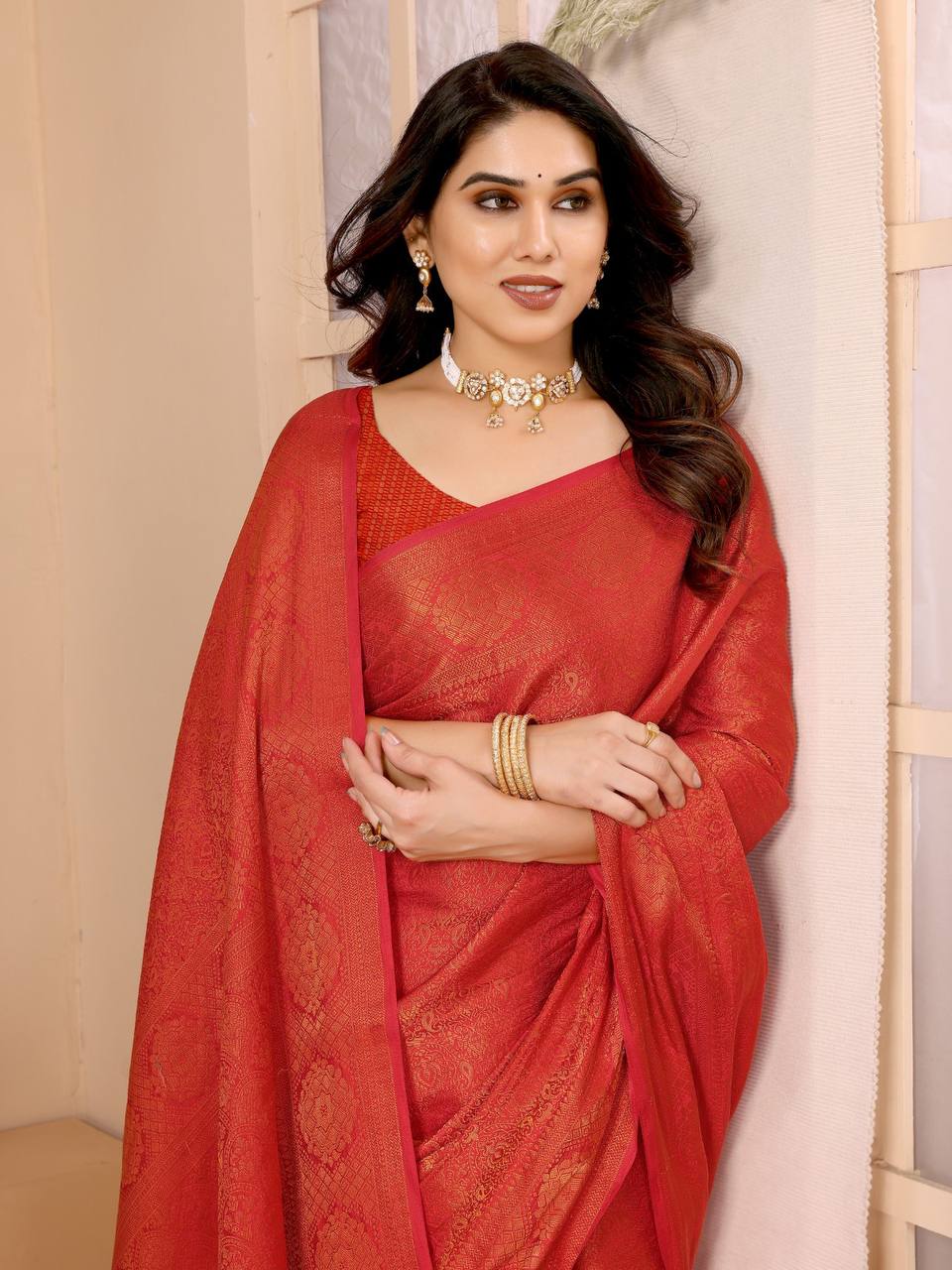 The Power of Red: A Guide to the Timeless Red Saree