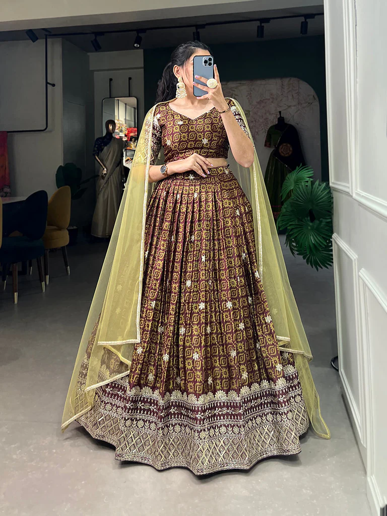 Steal the Show as a Bridesmaid: Our Enchanting Lehenga Choli Collection